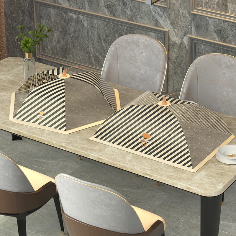 Food Cover Cover Food Cover Foldable Leftovers Food Cover New Dining Table Cover Cover Vegetable Umbrella Fly And Dust Specification drawing