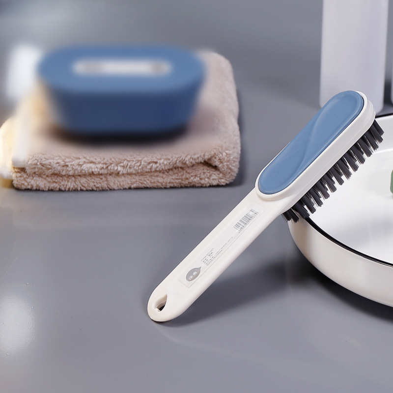 Jieneng cleaning laundry brush, long plate brush, household durable soft bristle shoe brush, high-end non-bristle laundry brush for student dormitories Specification image