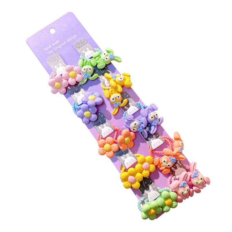 Fruit Cute Little Rubber Band Baby Braids Baby Hair Accessories Headband Hair Rope Headstring Children Girls Girls Item Picture