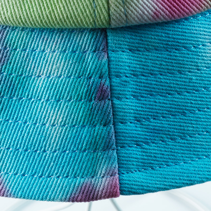 Double-sided tie-dyed fisherman hats for foreign trade, fashionable trend for men and women, double-sided basin hats, outdoor casual sun hats for spring and summer Item Picture