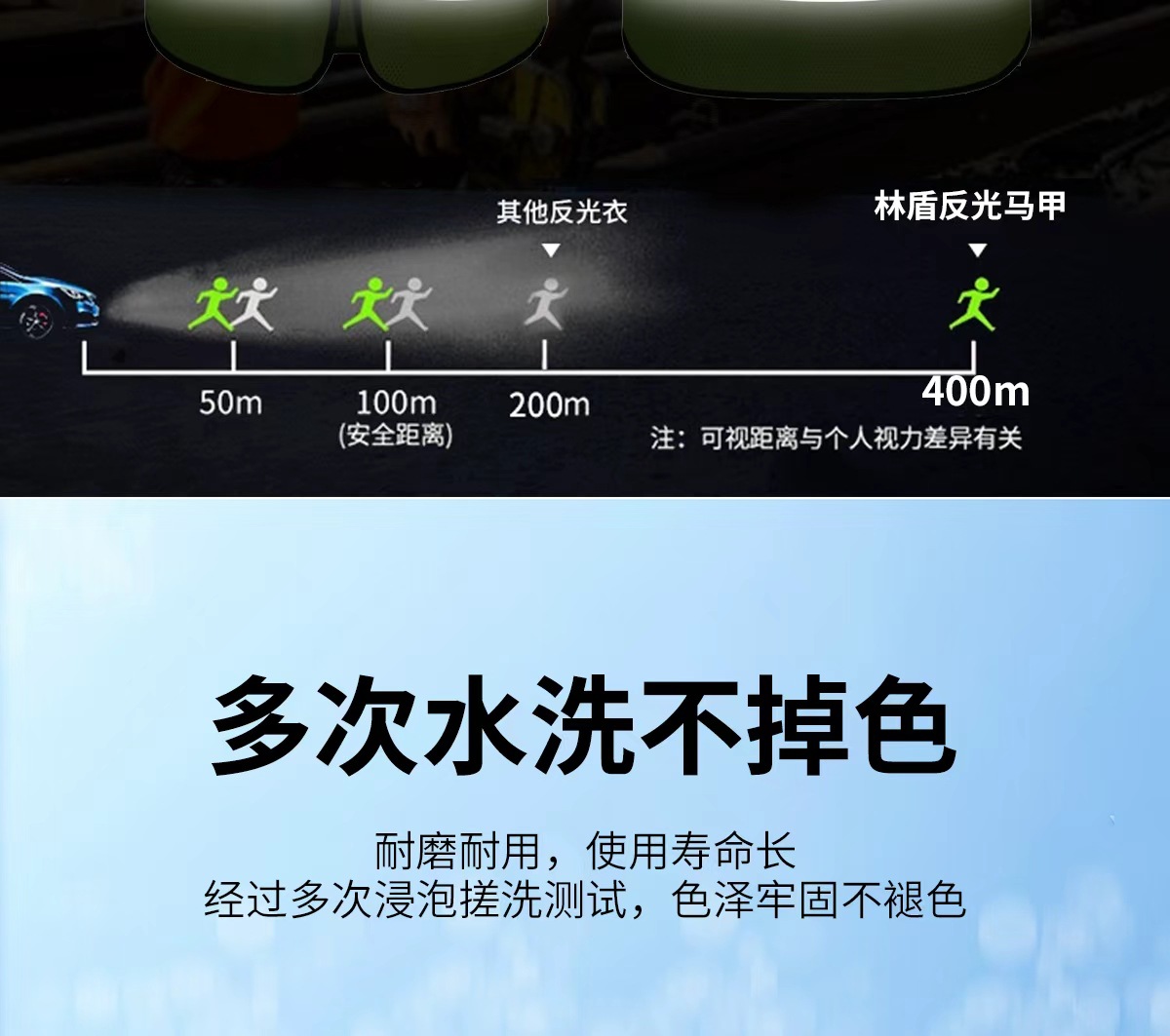 反光背心网布透气环卫印制logo工地荧光服驾驶施工路政马甲衣印字详情8