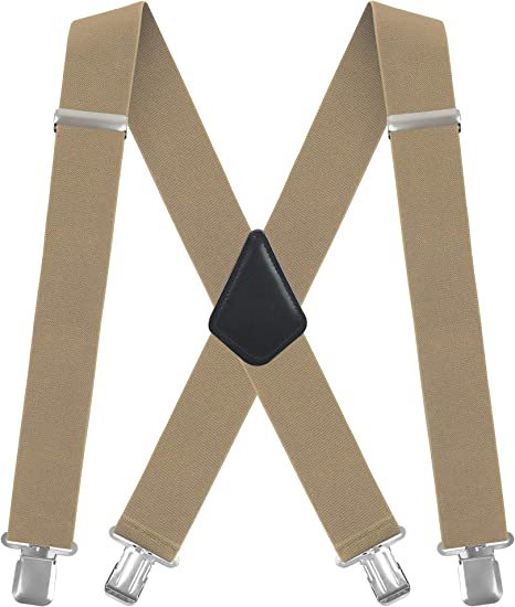 Factory Directly For The Hot Selling Men 5Cm Wide Elastic Belt Environmental Hardware Clip Buckle Suspenders details Picture