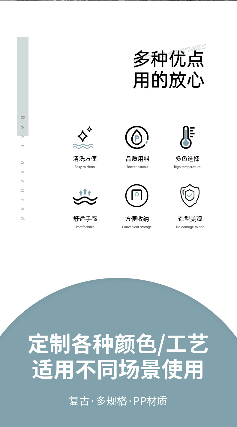 美式复古装饰盘果盘亚马逊热卖做旧酒店收纳盘chargerplate轻奢详情3