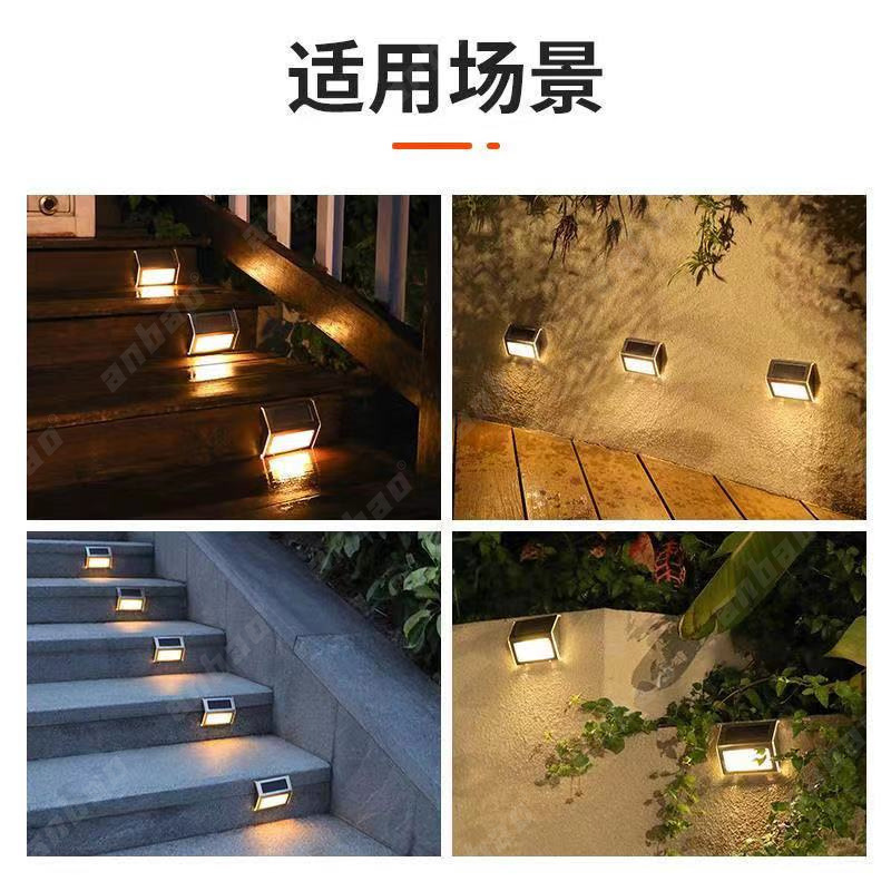 Solar garden lamps, garden villa decorative street lamps, household lawn, staircase, floor lamps, fence lamps, lighting tools Application Scenario