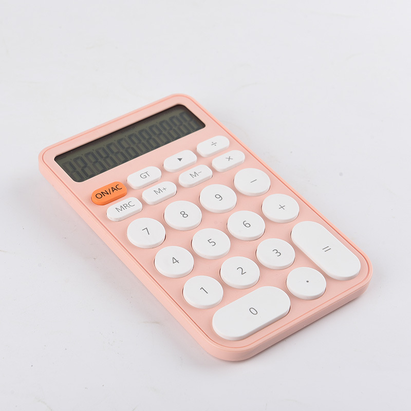 Calculator, cute small mini advertisement, gift, accounting and finance, candy color, office, student computer, portable Item Picture