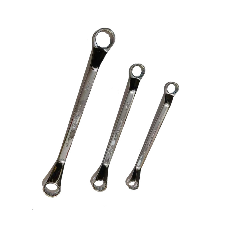 Double head box wrench Round head wrench mirror electrophoresis black carbon steel high strength polishing factory wholesale