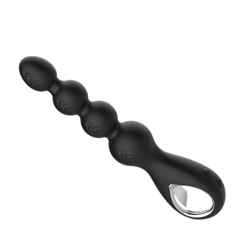 Swing pull bead powerful vibration handheld rotating pull ring beaded prostate vibration bar adult products Item Picture