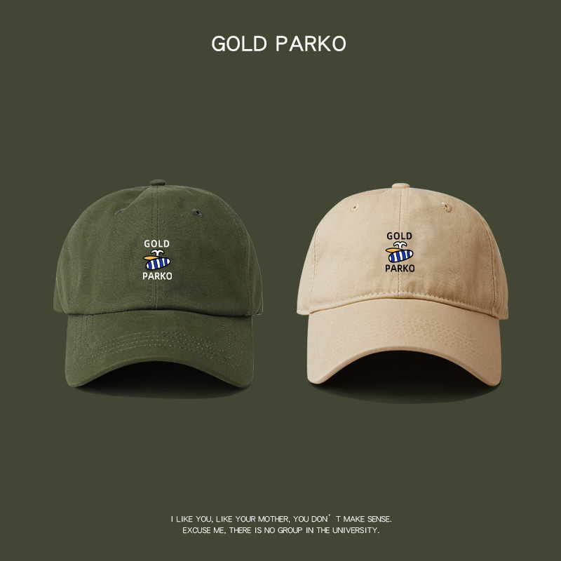 SURF WAVE autumn and winter baseball cap female Korean version everything hipster street duck cap Japanese retro soft top male