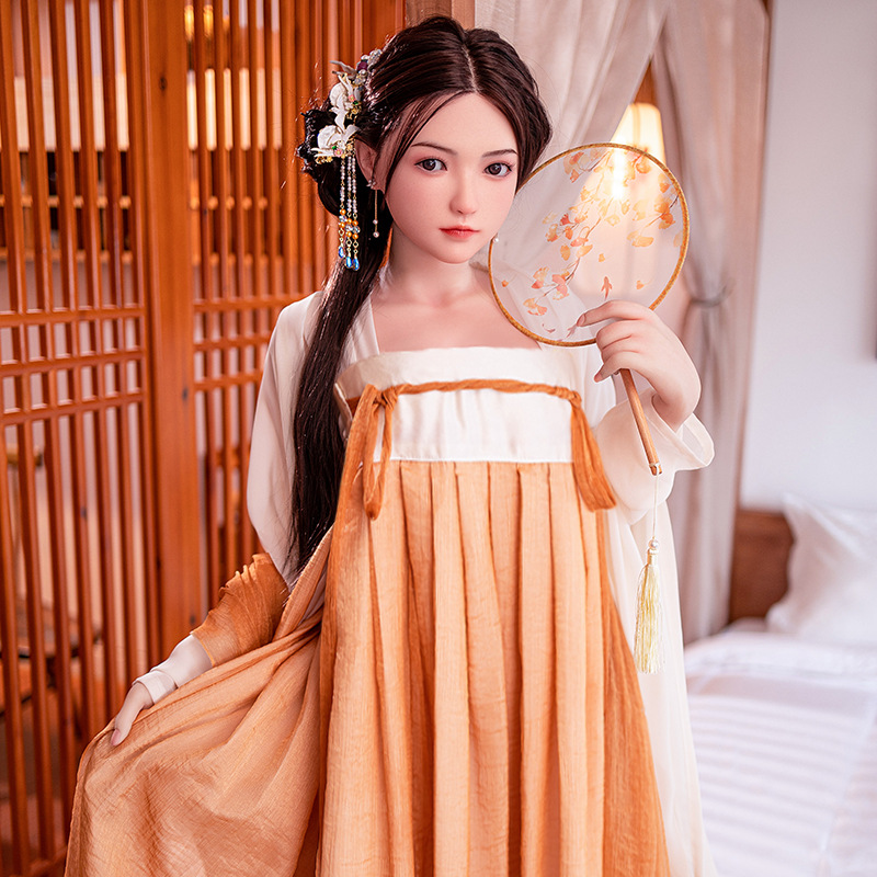 The silicone doll can be fully inserted with an inflatable doll. It is a male ai simulation robot figurine with a skeleton details Picture