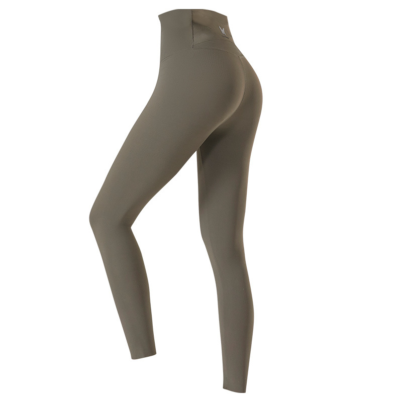 Shark Pants Women Wear No Embarrassment Line Spring/Summer Thin High-Waisted Vertical Stripe Leggings Tight Yoga Barbie Pants Item Picture
