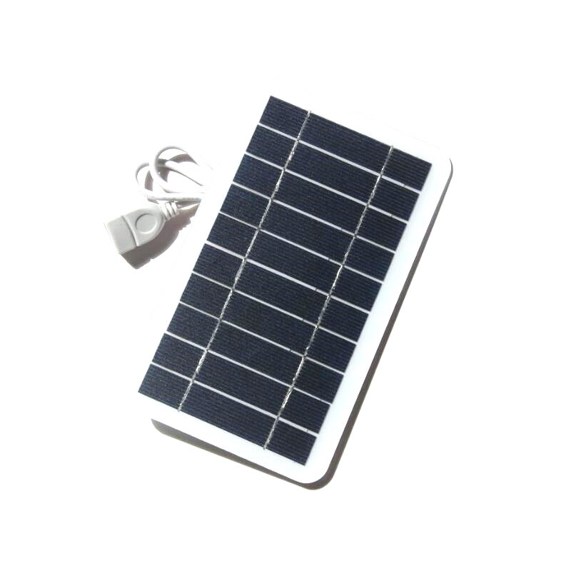 2W 5V Solar Charging Panel Solar Outdoor Mobile Phone Charger Item Picture