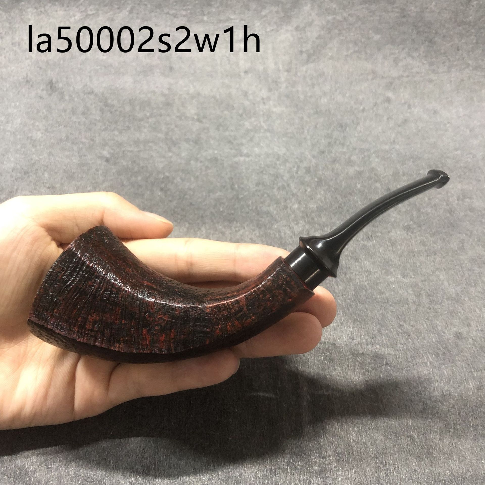 木香手工实木烟斗硫化橡胶烟嘴自由式石楠木烟斗抖音爆款