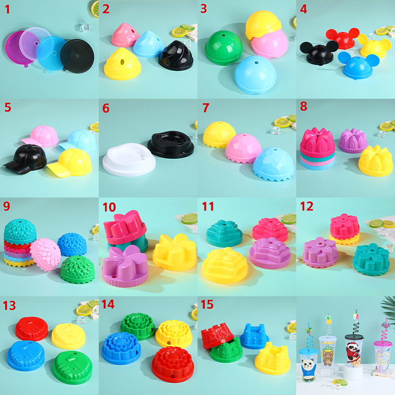 Cross-Border Sales Of Cute Mickey Straw Water Cup Cartoon High Appearance Level Plastic Water Cup Household Plastic Cup For Children In Stock Application Scenario