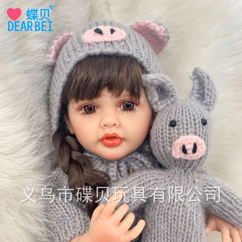跨境儿童玩具娃娃重生婴儿仿真娃娃可换装洗澡洋娃娃工厂一件代发