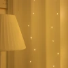 Cross-border room decoration copper wire curtain light, holiday Christmas color light, usb remote control light string, eight-function led curtain light Application Scenario