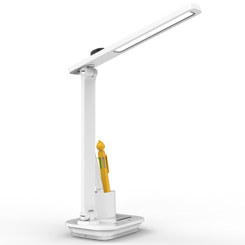 Smart voice remote control dimming touch led eye-protecting study student dormitory desk lamp, plug-in charging bedside lamp Item Picture