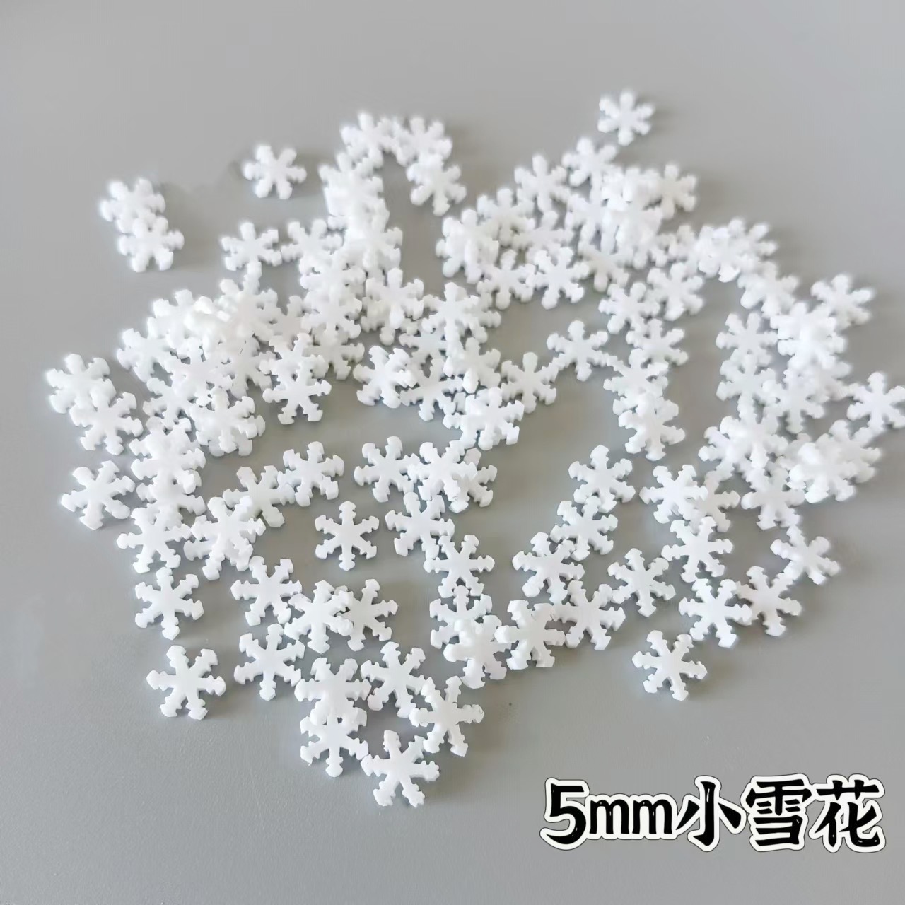 5Mm Artificial Christmas Snow Polymer Clay Nail Patch Filling Accessories Diy Handmade Materials Application Scenario