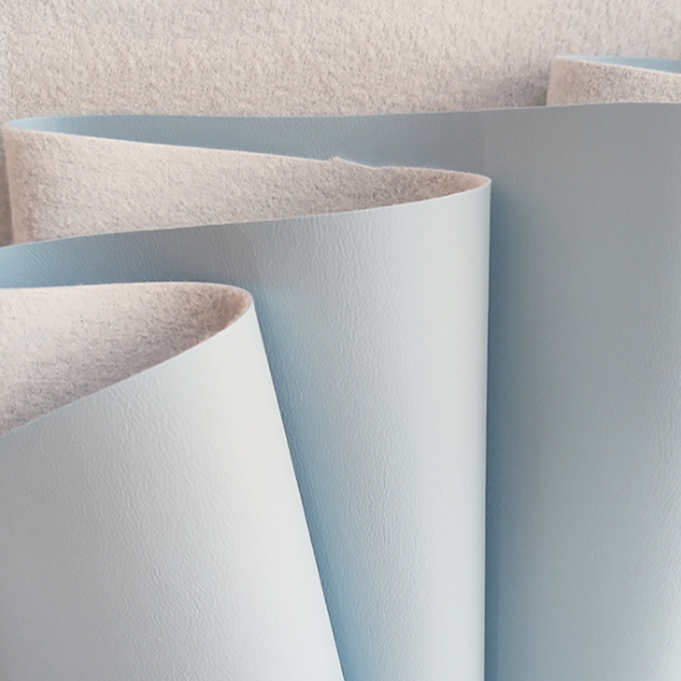PVC leather fabric decontamination semi-silicone cowhide velvet base 1.6MM sofa car seat artificial leather factory direct supply Specification image