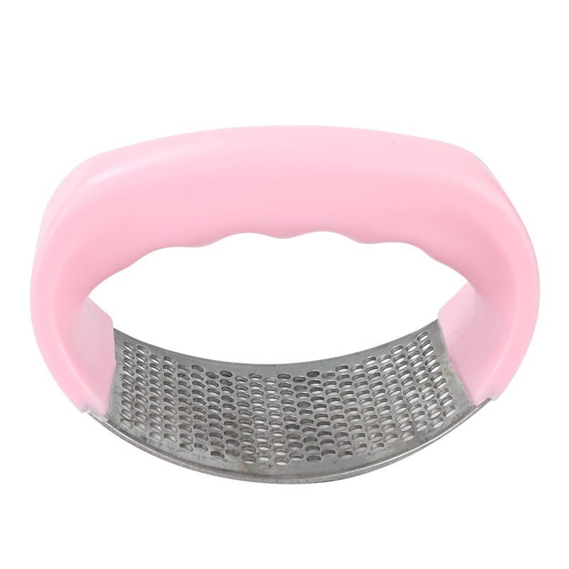 Garlic Press Garlic Mill New Ring Stainless Steel Garlic Rammer Garlic Pinch Tool Peeling Garlic Kitchen Gadget Item Picture