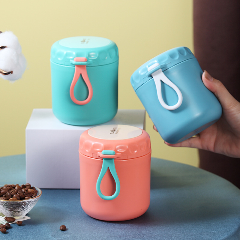 New stainless steel insulated soup cup, sealed leak-proof cup, personalized soup can cup, multi-functional gift wholesale logo Application Scenario