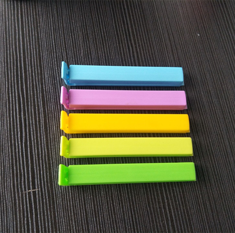 Factory direct sales tea sealing clips, 11 cm moisture-proof clips, candy-colored food sealing clips