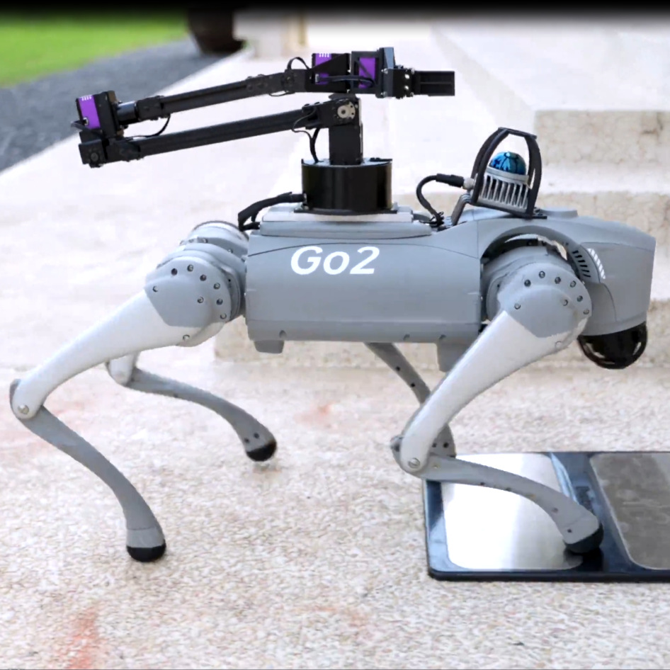 Go2 EDU Standard Edition Interactive Bionic quadruped Robot AI+ Intelligent Robot Dog Specification image