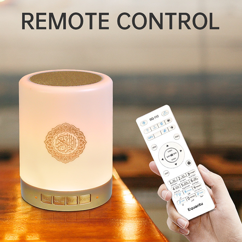 Remote control small gift speaker, fashionable smart phone control, touch color outdoor night light, home bedroom LED Specification image