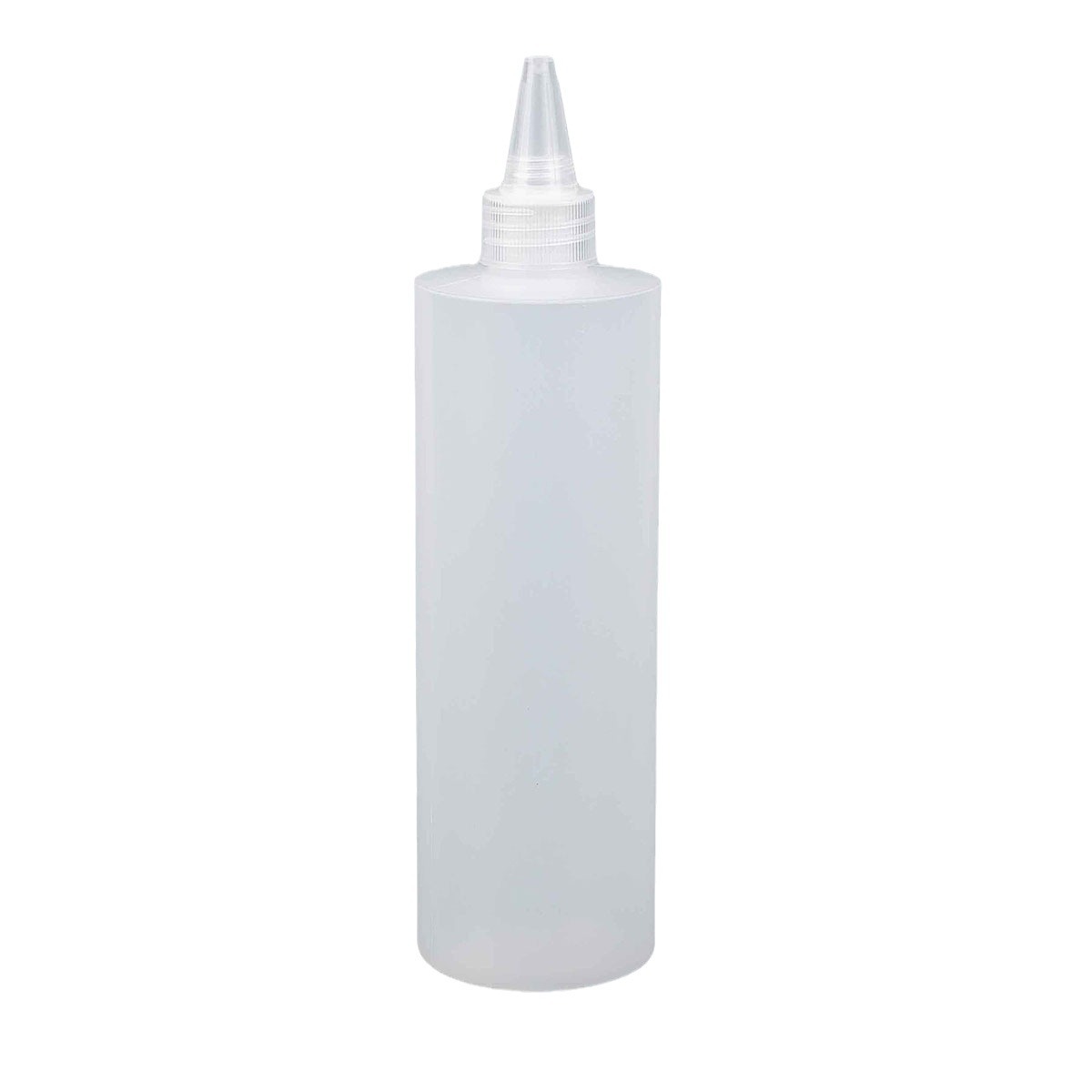120/250/500ml HDPE flat-shoulder rubber water bottle, lubricating oil bottle, pointed cap, easily squeezable ink drip glue bottle Item Picture