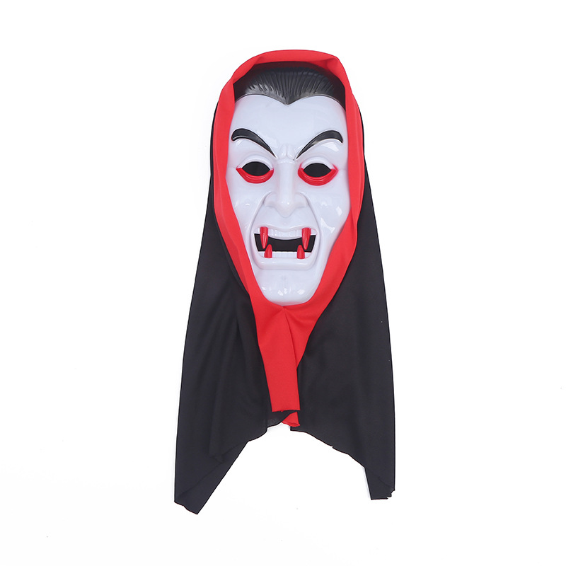 Cross-border exclusive Halloween horror ghost face mask, dance party, Ghost Festival gauze headgear, haunted house escape and funny props Specification image