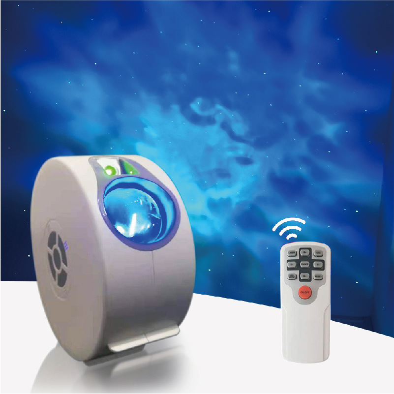 创意蓝牙音乐星空投影灯七彩卧室小夜灯 炫彩3D遥控星空灯