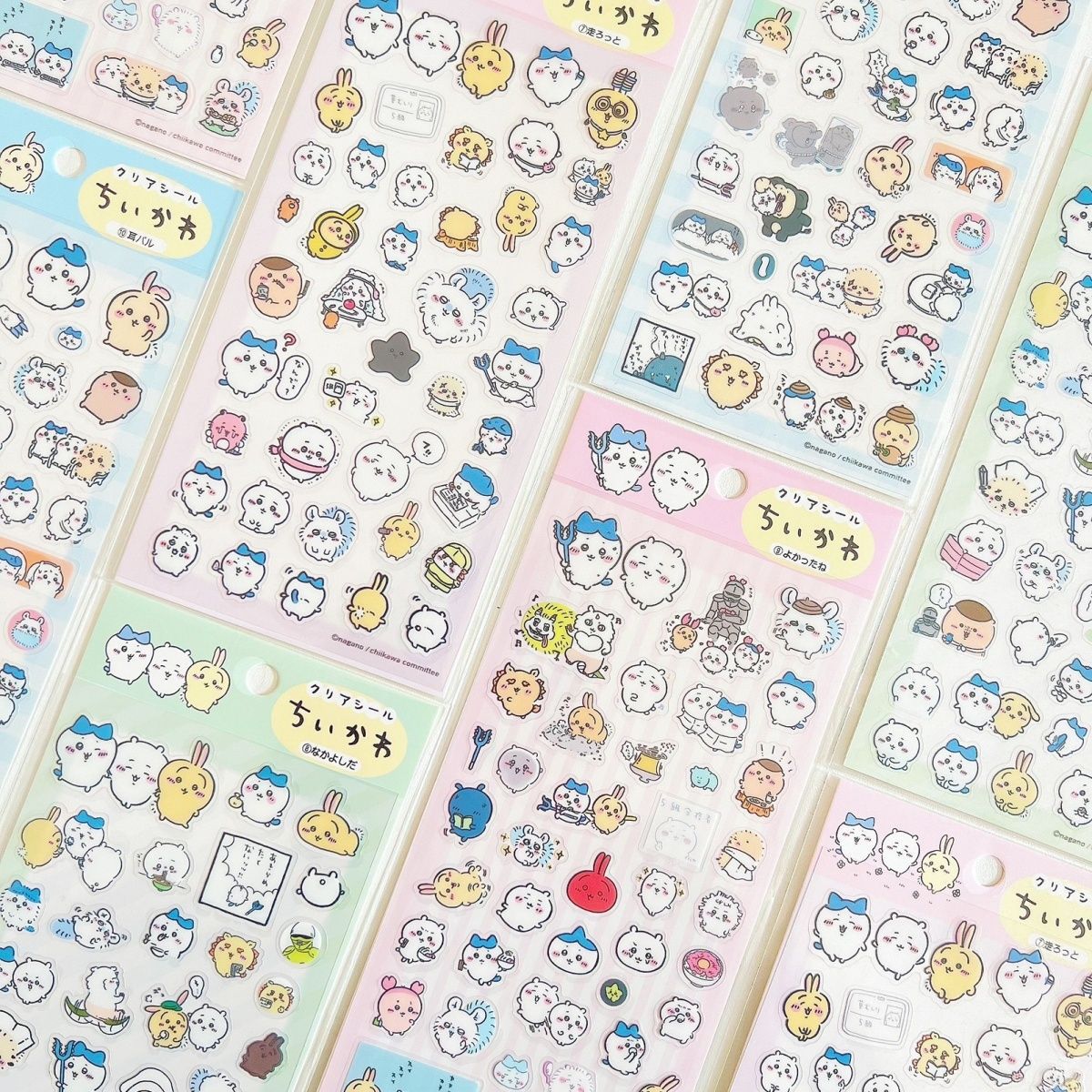 chiikawa贴纸小八吉伊pvc贴画自嘲熊小八吉伊乌萨奇可爱装饰贴纸