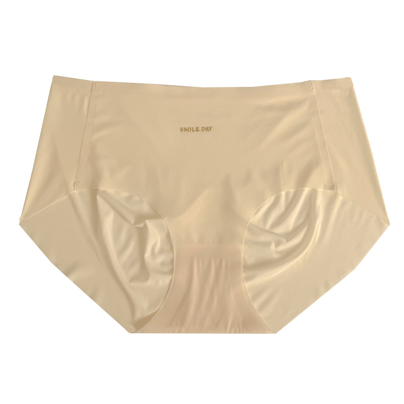 Large Size Women's Underwear Female Fat Mm200 Catties Waist Lift Hip Breathable One Piece Of Seamless Day Triangle Shorts Head Item Picture