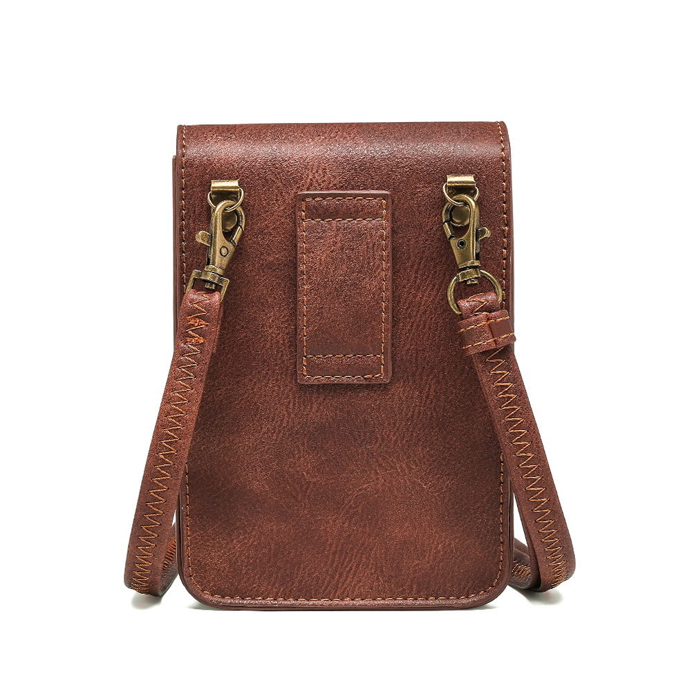 New Bag Female Cross Border Punk Lady One Shoulder Oblique Cross Bag Foreign Trade Mini/ Mini Small Square Outdoorsy Travel details Picture