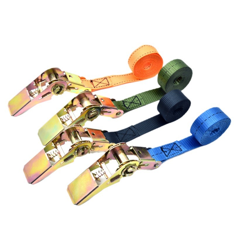 Orange tensioner binding straps, motorcycle luggage battery and battery fixing straps, pallet goods binding straps wholesale Item Picture