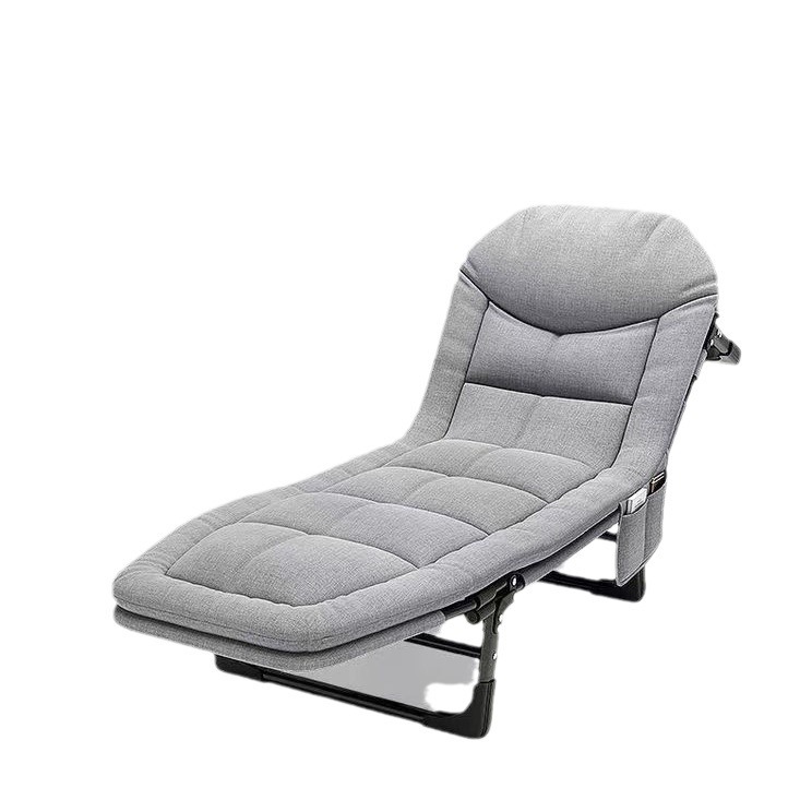 Rollaway Bed Single Office Nap Lounger Napping Machine Camp Bed Home Portable Simple Nursing Bed Item Picture