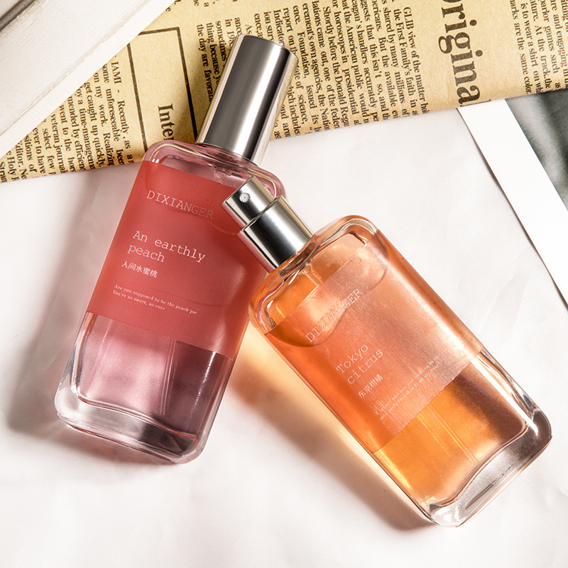 Internet Celebrity Di Xiang Son Men's And Women's Perfume 50Ml Small Flower Fresh Natural Peach Milk Hair Application Scenario