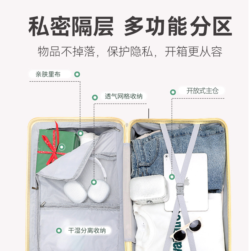 旅行箱实物图