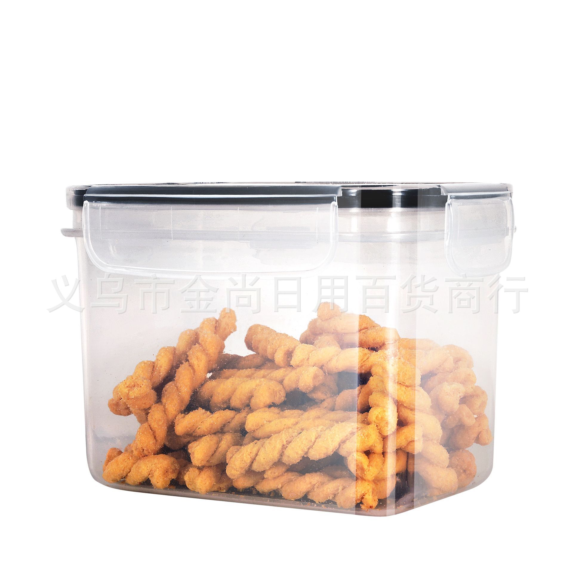 新款五谷杂粮储物罐厨房冰箱密封罐PP料零食保鲜罐密封防潮大容量产品图