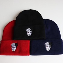 xxxtentacion American rapper embroidered knitted hat Fall/Winter ski hat pullover hat Woolen hat