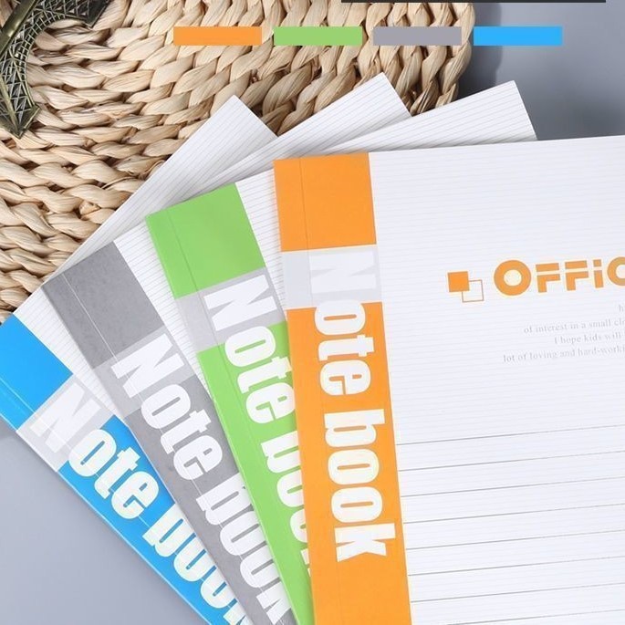 笔记本子文具A5工作软抄本加厚B5大学生日记本软面抄大号A4本子