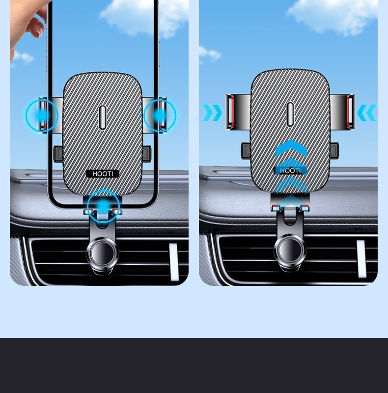 跨境延长杆车载手机支架汽车出风口360度旋转不挡出风口手机支架详情13