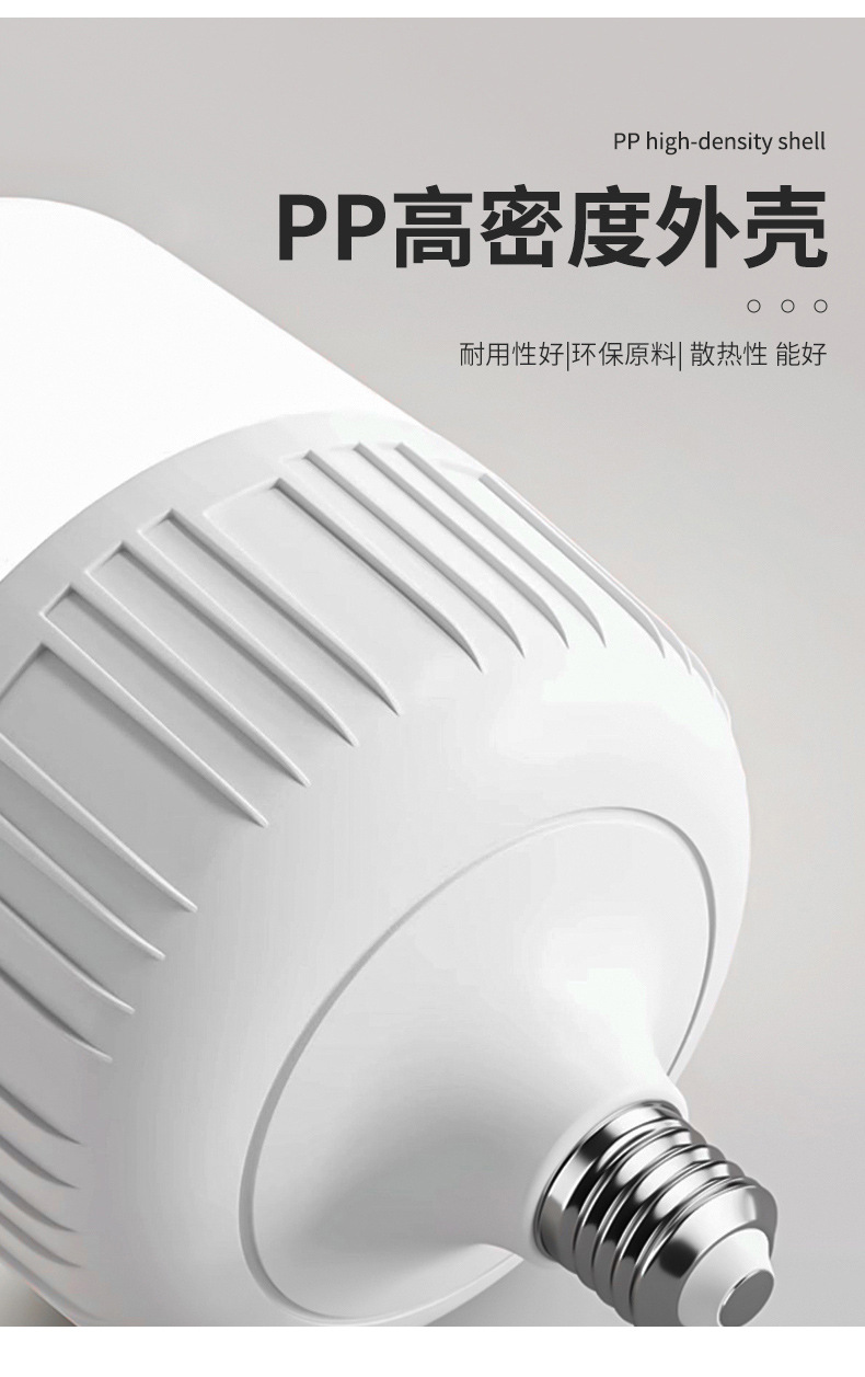 Ultra-bright screw-socket energy-saving led bulb e27 household lighting bulb, high-power three-proof high-rich and handsome energy-saving bulb pic 6