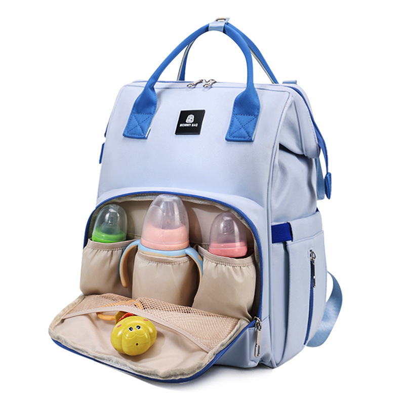 Mother Bag Multi-Functional Mother And Child Go Out Lightweight Bag Backpack Mother Bag Dry Wet Separation Travel Men And Women The Same details Picture