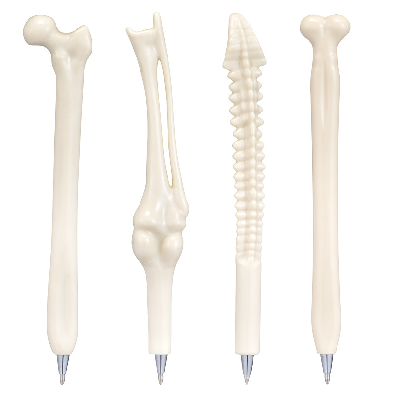 Stock Bone Pen Creative Personality Signature Pen Strange Stationery In Oil Pen Funny Ballpoint Pen Item Picture