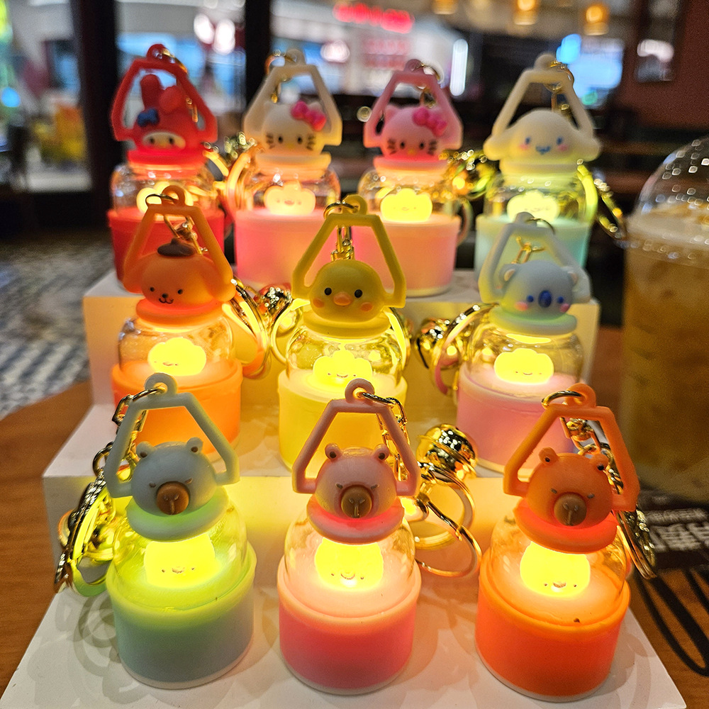 钥匙扣/钥匙扣配件/毛绒挂件/钥匙扣女2024可爱/流沙产品图