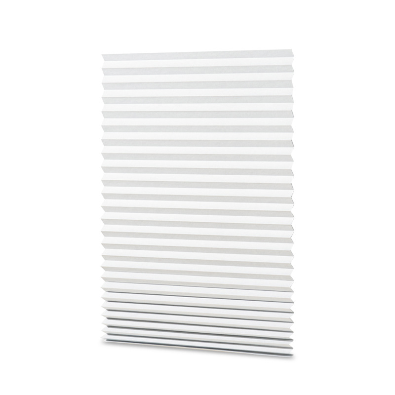 Cross-border simple non-woven fabric pasted pleated blinds, pleated blinds, semi-full blackout pleated blinds Item Picture