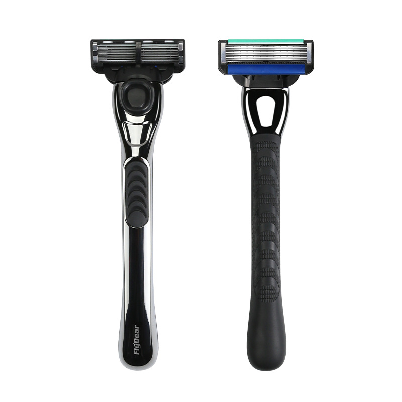 一次性剃须刀刮胡刀/剃须刀刮胡刀/5层刀头/刮胡刀/DOR剃须刀白底实物图