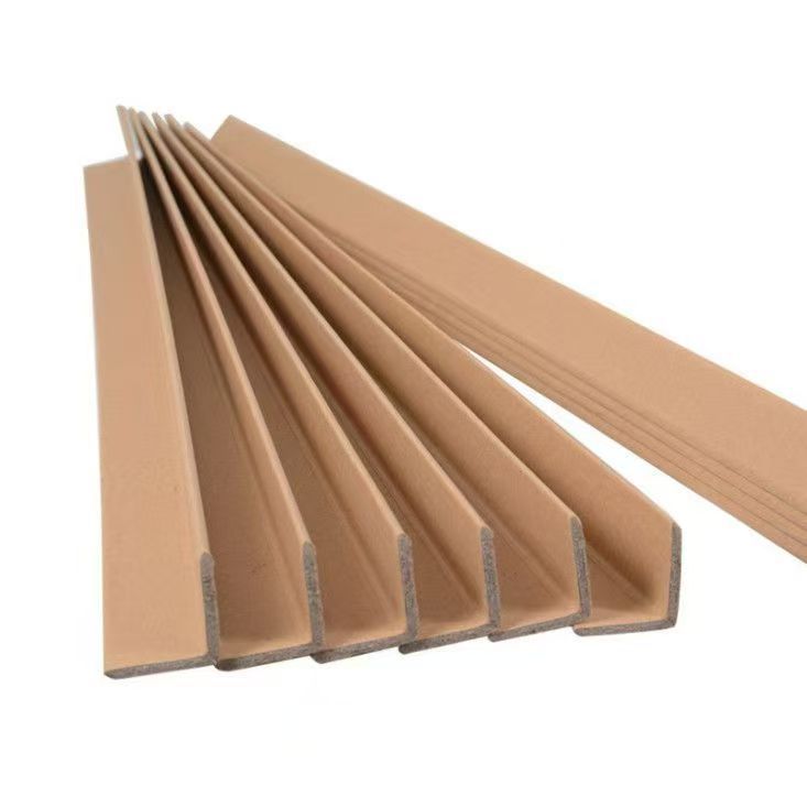 The manufacturer thickened and hardened paper corner protectors, L-shaped ring-shaped printing paper corner protectors, furniture corner protectors, edge protectors, kraft paper Specification image