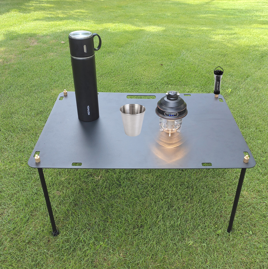 多功能折叠桌，野营便携式桌子，露营聚会餐桌，户外铝合金餐桌