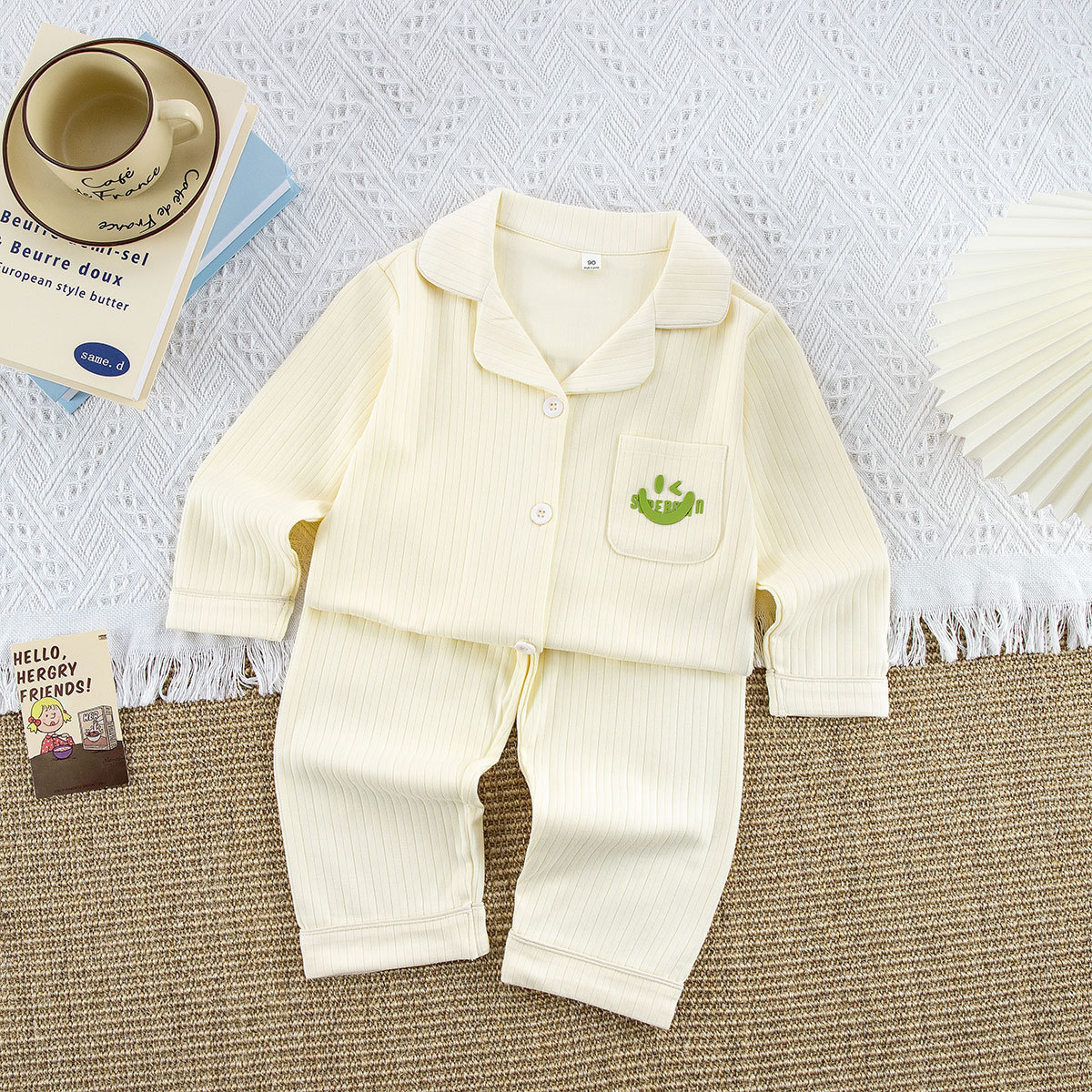 女士家居服实物图